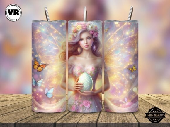 Download Magical Easter Fairy 20oz Tumbler Wrap - Premium Bundle