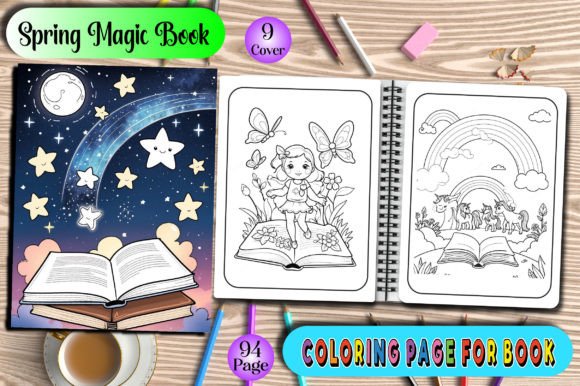 Download Spring Magic Book Adults - Spring magic Collection