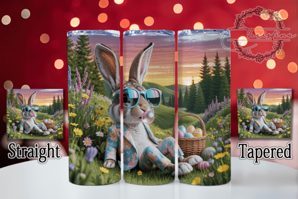 Download Pastel Floral Easter Bunny Tumbler - Pastel floral easter Collection